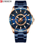 Curren 8359 Squire | Blue Trim | Blue Steel Bracelet
