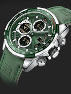 Naviforce NF9197L Luxury | Green Trim with Band or Bracelet