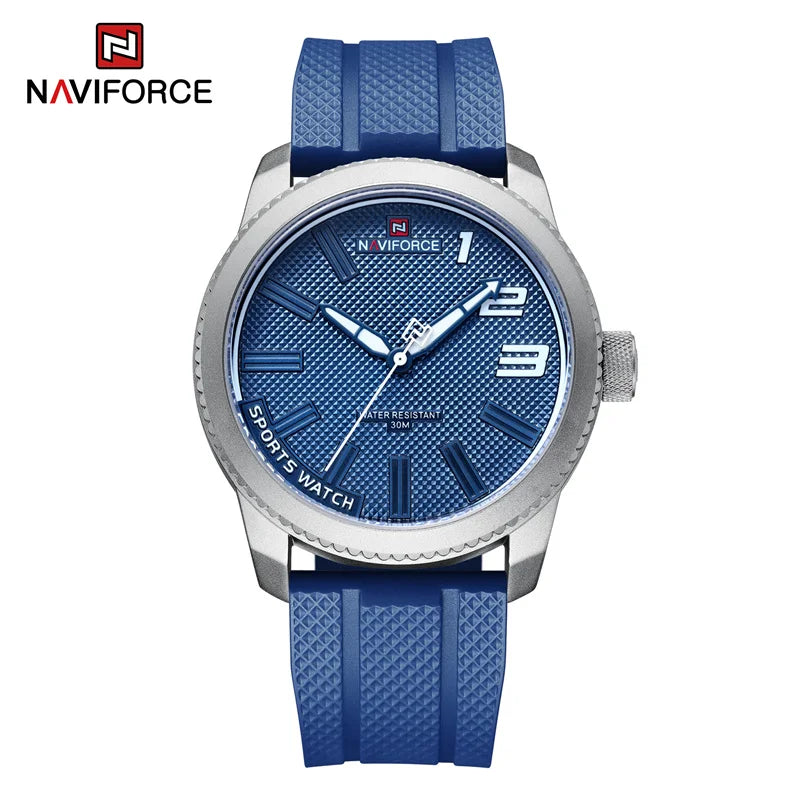 Naviforce NF9202T Sport | Machine Alloy | Multi-Coloured Silicone Strap
