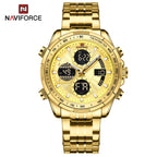 Naviforce NF9197L Luxury | Gold with Bracelet