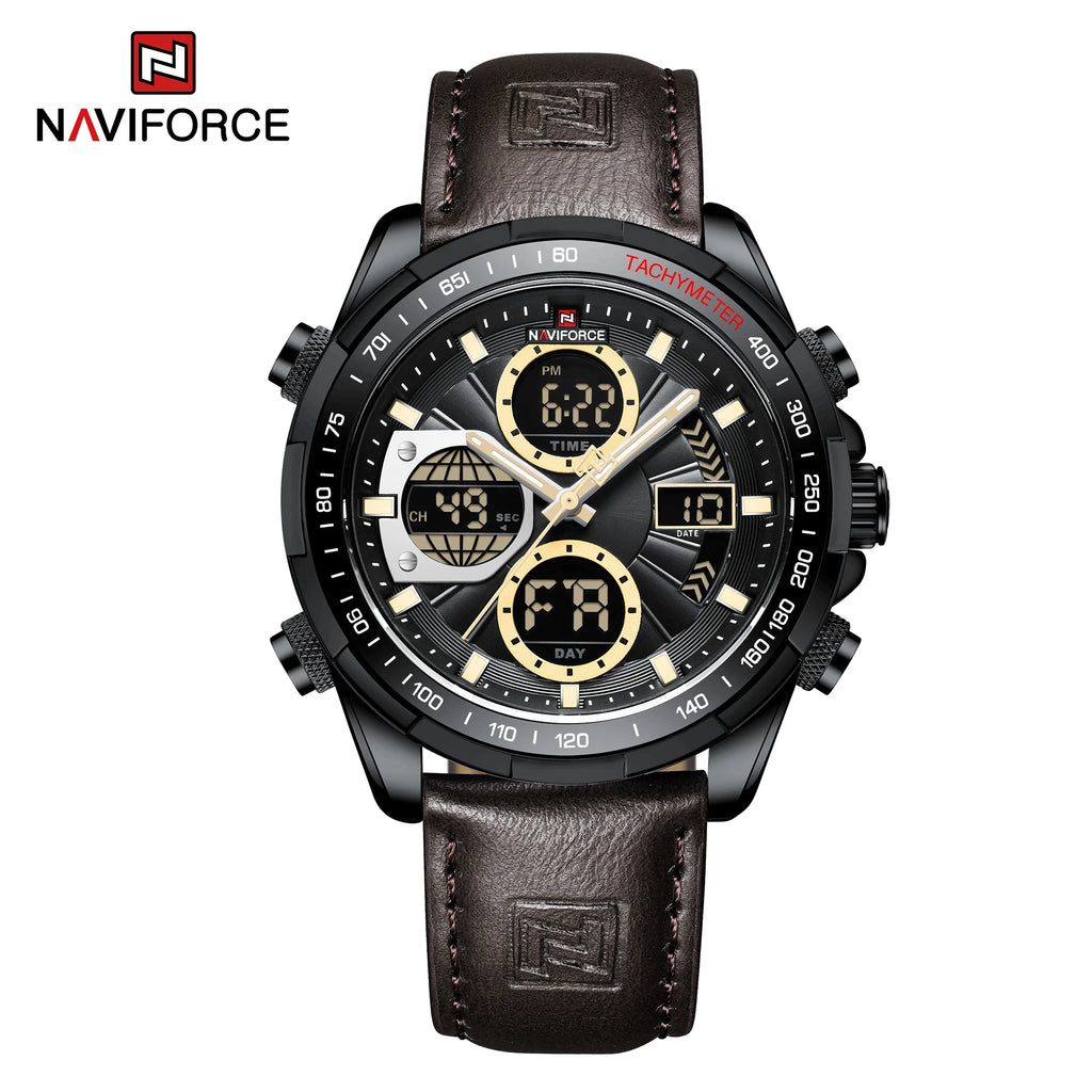 Naviforce NF9197L Luxury | Gold with Bracelet