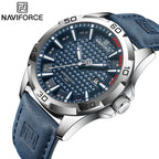 Naviforce NF8023 Sport | Charcoal Face & PU Leather Strap