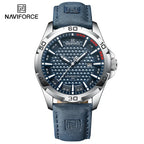 Naviforce NF8023 Sport | Blue Face & PU Leather Strap