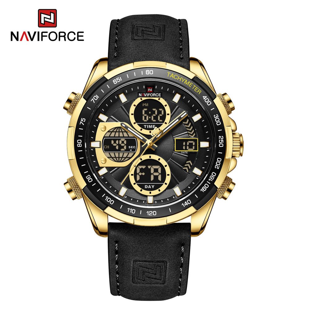 Naviforce NF9197L Luxury | Gold with Bracelet