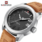 Naviforce NF9202L Sport | Machine Alloy | Blue Leather Strap