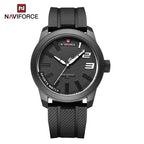 Naviforce NF9202T Sport | Machine Alloy | Black Silicone Strap