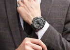 Curren 8314 Sport | Black Face | Black Leather Strap